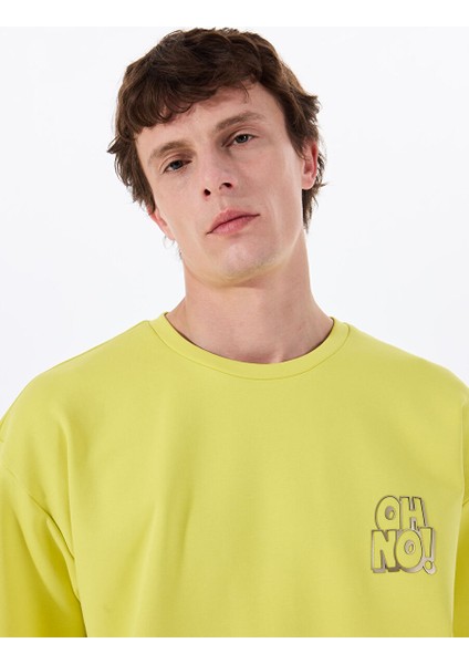 Gmg Fırenze Sarı Erkek Oversize T-Shirt GU25MSS03015