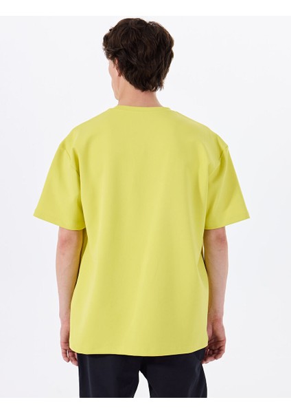 Gmg Fırenze Sarı Erkek Oversize T-Shirt GU25MSS03015