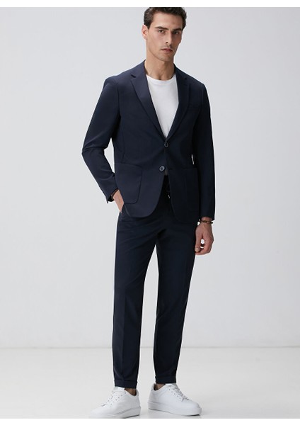 Lacivert Erkek Slim Fit Takım Elbise 1094026 fırsatları