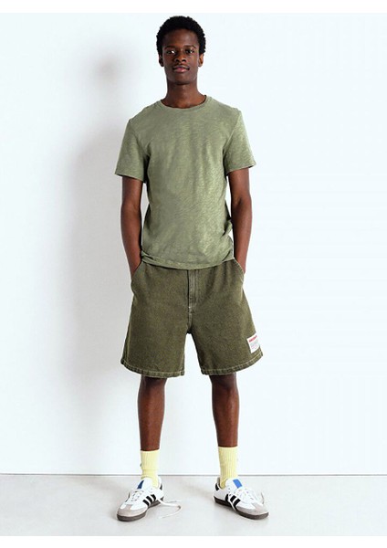 Haki Erkek Standart T-Shirt MBYSA18BE25RIVE fiyatları