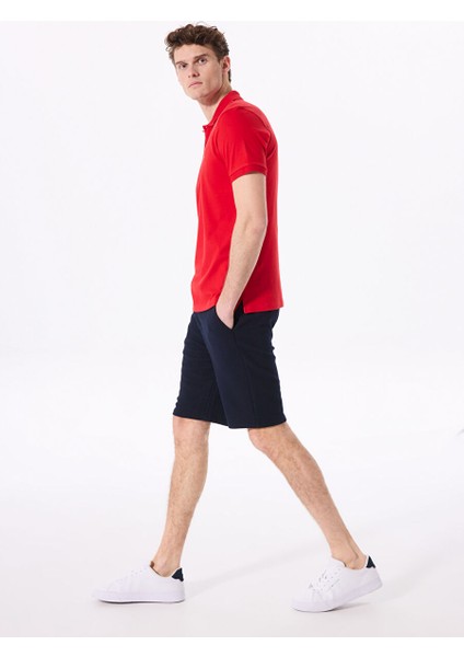 Kırmızı Erkek Regular Fit Düz Polo T-Shirt Legolas Y fiyatları