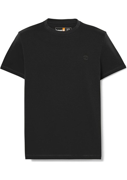 Tımberland Siyah Dunstan Rıver Short Sleeve Tee Erkek T-Shirt TB0A2BPRX651
