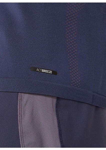2011C398-501 Seamless Ss Top Gri Erkek Normal T-Shirt