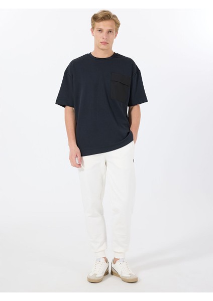 Gmg Fırenze Ekru Erkek Slim Fit Eşofman Altı GU25MSS14001