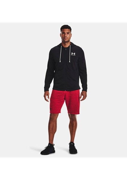 Erkek Ua Rival Terry Lc Tam Fermuarlı Sweatshirt 1370409-001