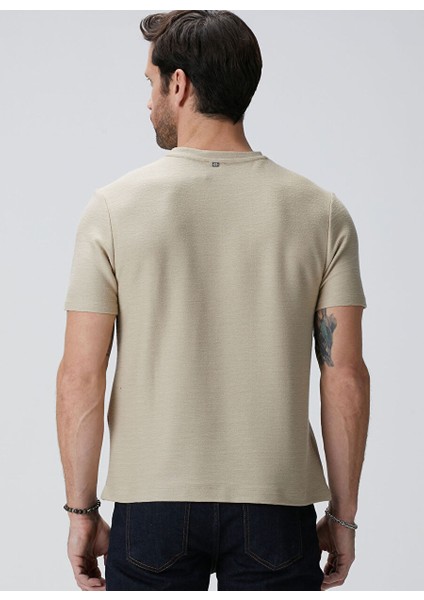Bej Erkek Comfort Fit T-Shirt 1094091 fırsatları