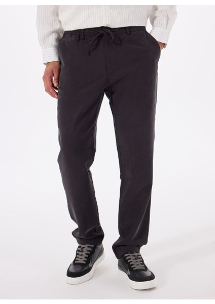 Gmg Fırenze Siyah Erkek Slim Fit Pantolon GU25MSS01022