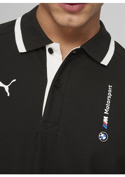 62415401 Bmw Mms Polo Puma Black Siyah Regular Fit Erkek T-Shirt fırsatları