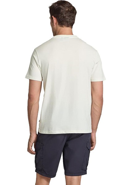 NP0A4IE62061-S-VALDOR Ss Beyaz Relaxed Erkek T-Shirt fiyatları