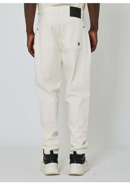 Kırık Beyaz Erkek Düz Paça Regular Fit Denim Pantolon UMP24037JE indirimleri
