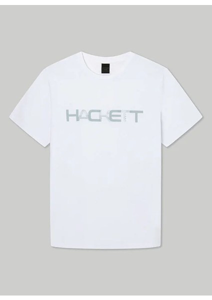 Beyaz Erkek Slim Fit T-Shirt HM500783 indirimleri