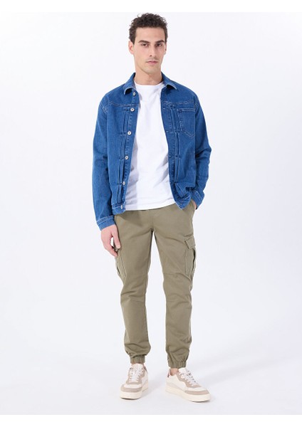 Mavi Erkek Regular Fit Yıkamalı Denim Ceket M5SM-CKT1023