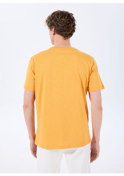 Turuncu Erkek Relaxed Baskılı T-Shirt D5SM-TST3847 indirimleri