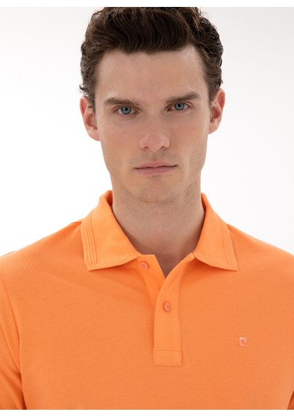Turuncu Erkek Slim Fit Polo T-Shirt Sunny fiyatları