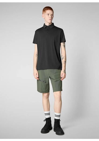 Siyah Erkek Basic Polo T-Shirt DR0021MLOME2010000 Jacob Siyah