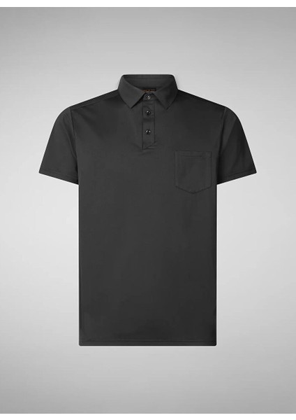 Siyah Erkek Basic Polo T-Shirt DR0021MLOME2010000 Jacob Siyah