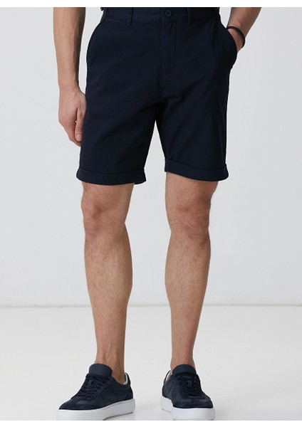 Lacivert Erkek Slim Fit Şort 1094436