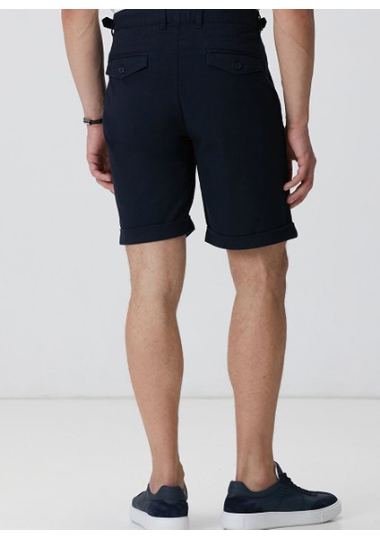 Lacivert Erkek Slim Fit Şort 1094436