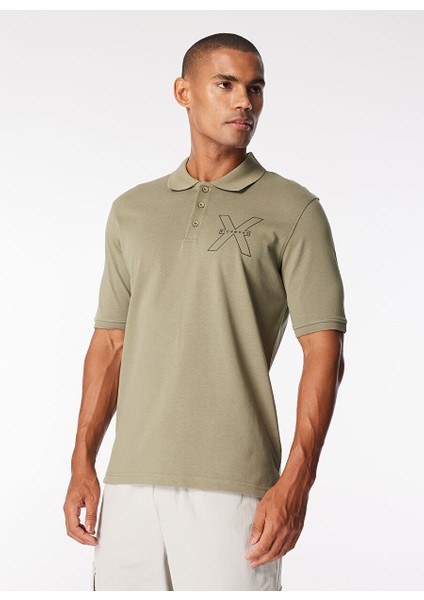 Haki Erkek Normal Polo T-Shirt UMP24207PO