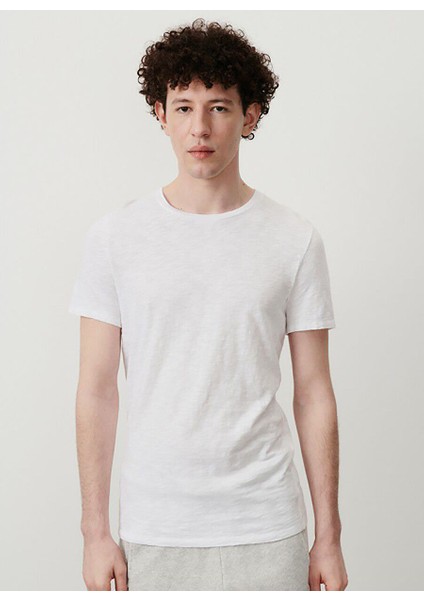 Beyaz Erkek Standart T-Shirt MBYSA18BE25BLANC fiyatları