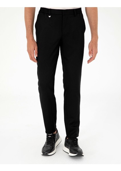 Siyah Ex. Slim Fit Kumaş Pantolon fiyatları