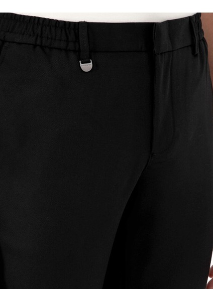 Siyah Ex. Slim Fit Kumaş Pantolon indirimleri