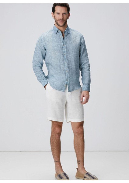 Mınt Erkek Alttan Britli Slim Fit Gömlek 1094178 modelleri