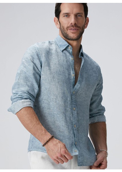Mınt Erkek Alttan Britli Slim Fit Gömlek 1094178 fırsatları