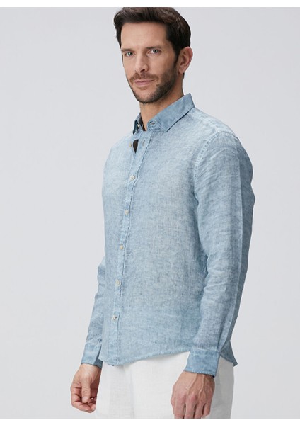 Mınt Erkek Alttan Britli Slim Fit Gömlek 1094178 indirimleri