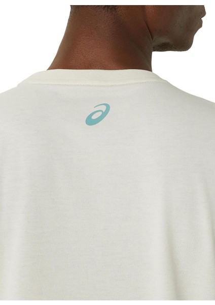 Gri Erkek Normal Baskılı T-Shirt 2031E659-022 Asıcs Chest Logo Ss Te