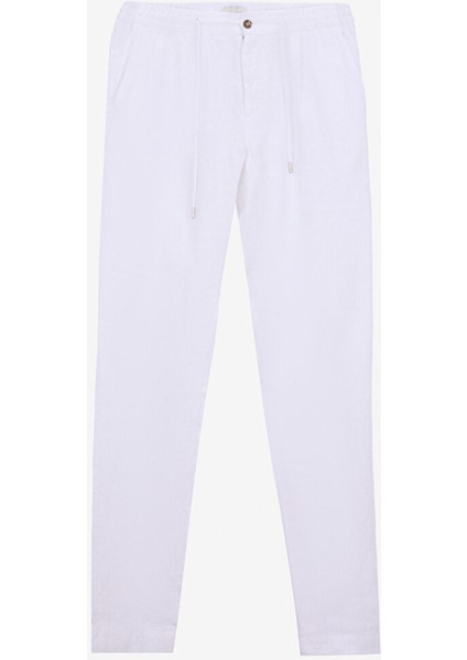 Beyaz Erkek Standart Pantolon Mr Rog Pants