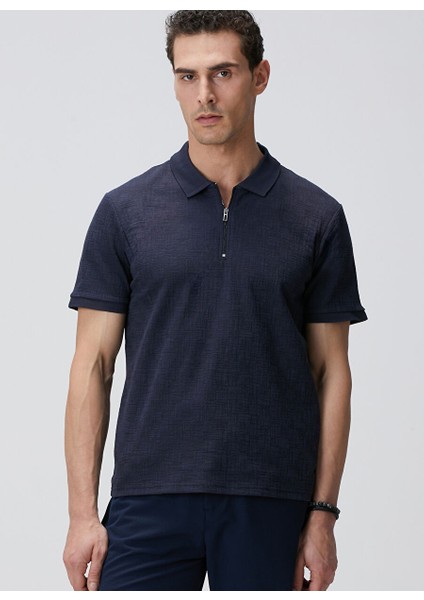 Lacivert Erkek Slim Fit T-Shirt 1094152