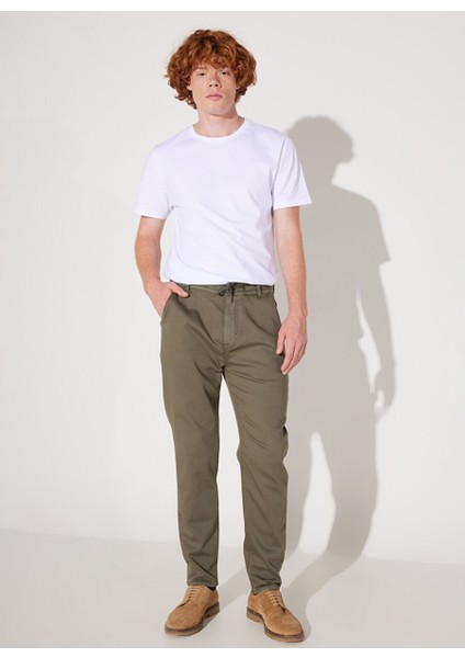 Haki Erkek Slim Fit Chino Pantolon LM043002801 Haki Chino Pantolon fiyatları