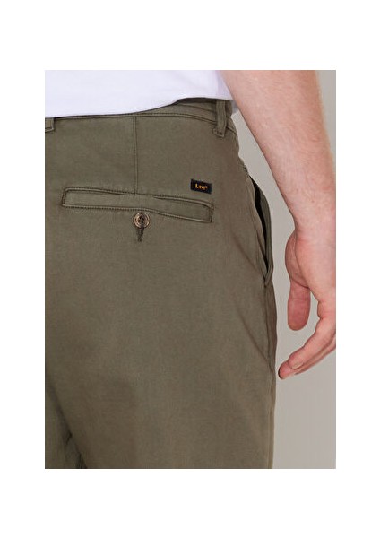 Haki Erkek Slim Fit Chino Pantolon LM043002801 Haki Chino Pantolon