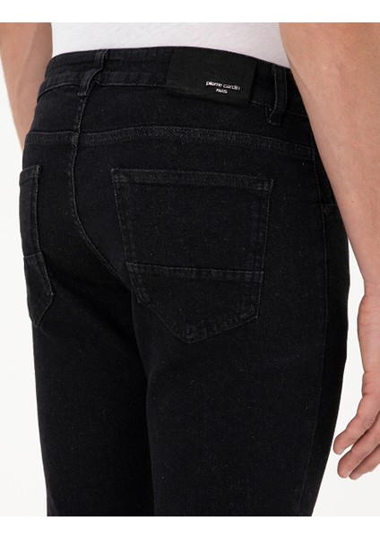 Siyah Slim Fit Jean Pantolon