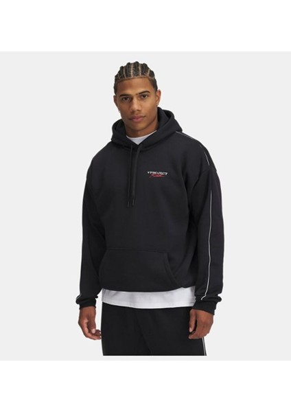 Erkek Ua Project Rock Icon Fleece Kapüşonlu Sweatshirt 1389916-001