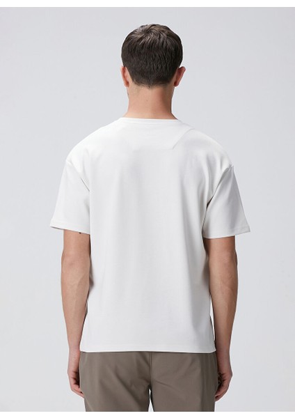 Ekru Erkek Slim Fit T-Shirt 1094075 indirimleri