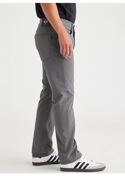 Go Jean Cut Gri Erkek Boru Paça Slim Fit Pantolon A6973-0002