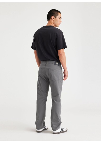 Go Jean Cut Gri Erkek Boru Paça Slim Fit Pantolon A6973-0002