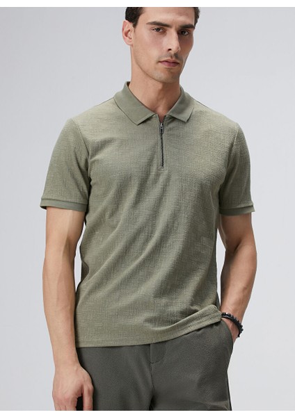 Haki Erkek Slim Fit T-Shirt 1094152 fiyatları
