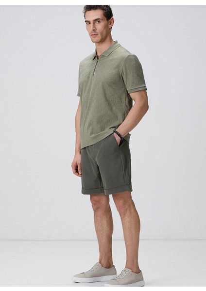 Haki Erkek Slim Fit T-Shirt 1094152 modelleri
