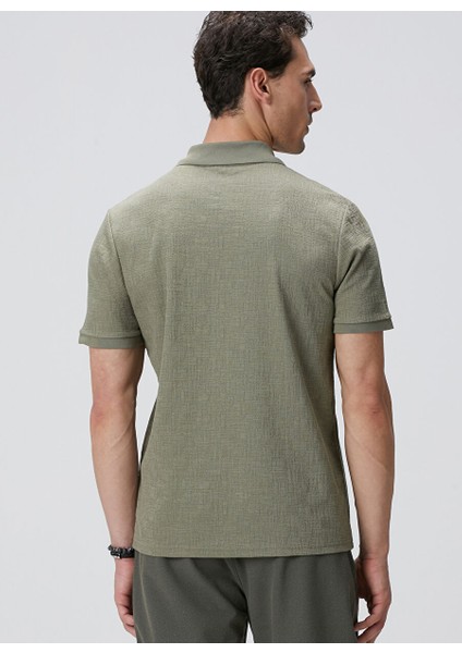 Haki Erkek Slim Fit T-Shirt 1094152 indirimleri