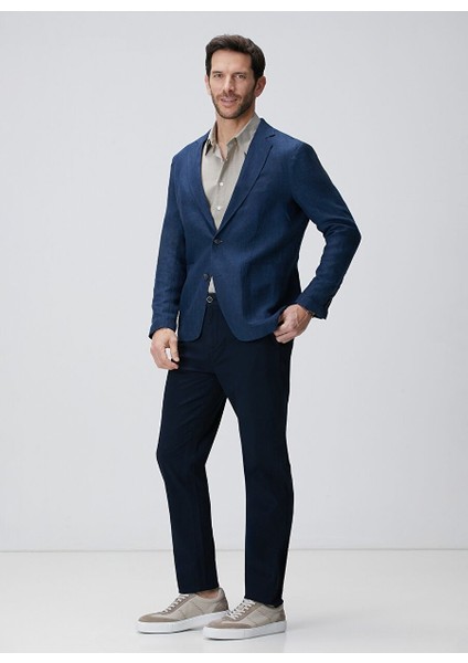 Lacivert Erkek Slim Fit Pantolon 1093971