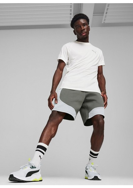 Siyah Erkek Regular Fit Düz Şort 67899680 Evostrıpe Shorts 8 Dk Mi