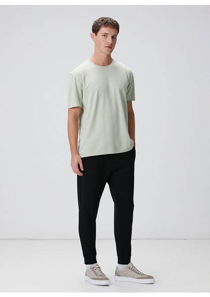 Yeşil Erkek Slim Fit T-Shirt 1094077 modelleri