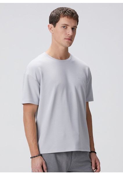 Gri Erkek Slim Fit T-Shirt 1094075 fırsatları