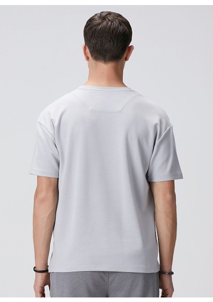 Gri Erkek Slim Fit T-Shirt 1094075 indirimleri