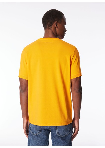 Bisiklet Yaka Turuncu Erkek T-Shirt 755055542221 indirimleri