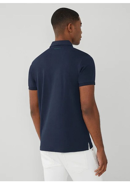 Lacivert Erkek Slim Fit Polo T-Shirt HM563267 fırsatları