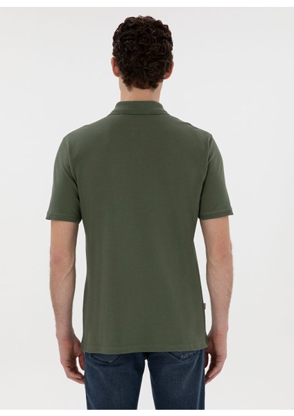 Haki Erkek Regular Fit Polo T-Shirt Sunny-R indirimleri